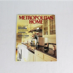 Vintage Metropolitan Home Magazine May 1987 Issue Kitchen Home Design