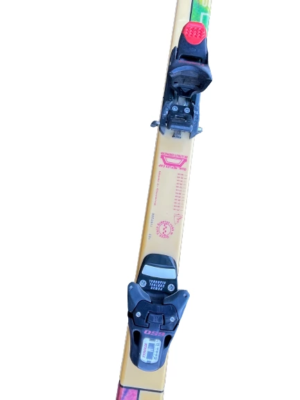 Elan DRC Dual Reflex Cap 45 L Skis And Poles With Tyrolia 650 Bindings