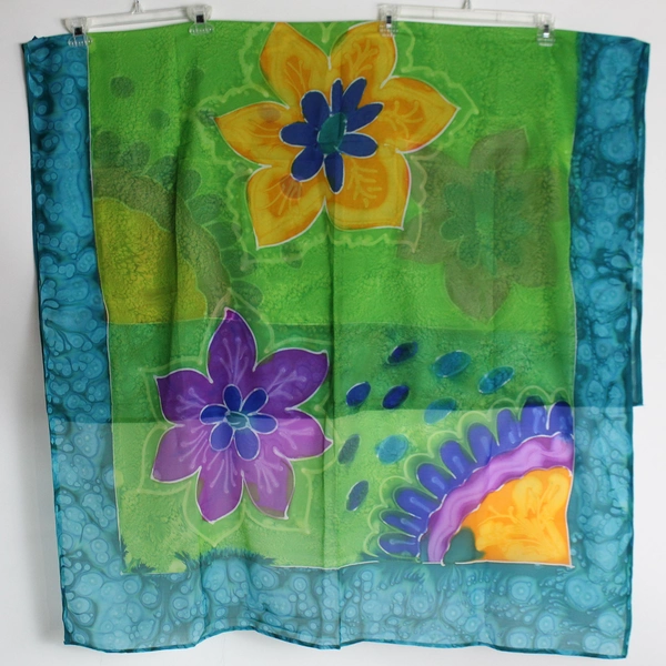 Vintage Women's Sarong Sulu Tropical Pattern Instructional Guide For Styles