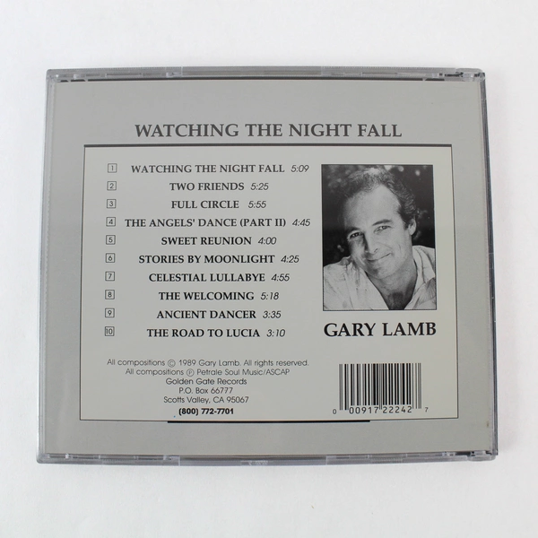 Watching The Night Fall By Gary Lamb CD Album Golden Gate Records Classical