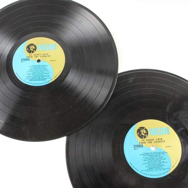 Various Artists 24 Karat Gold From The Country 2xLP - Good Pre-Owned Vinyl