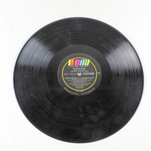 Glen Campbell No More Night 1985 Vinyl LP Record - Good Condition