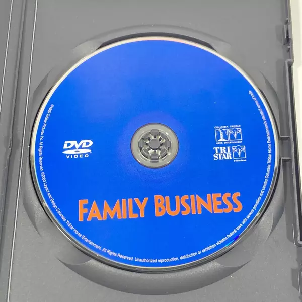 Family Business DVD 2003 Sean Connery Matthew Broderick Pre-Owned Good