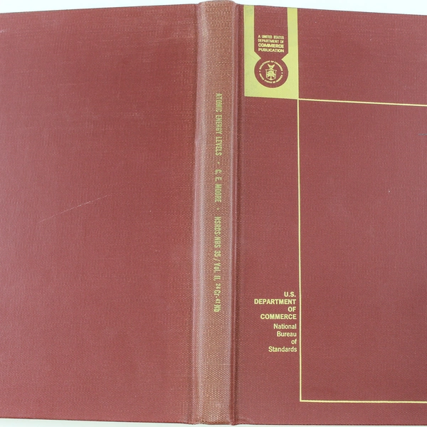 Atomic Energy Levels Vol 2 by Charlotte E. Moore 1971 US Dept of Commerce