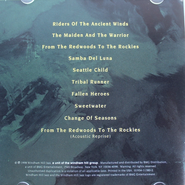 From the Redwoods to the Rockies CD by Russ Freeman & Craig Chaquico 1998