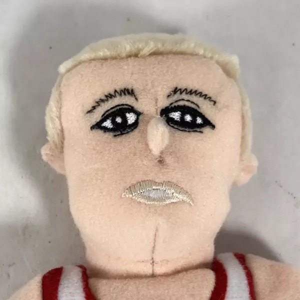 2000 Trail Blazers Buddy L.E. Plush #12 Detlef Scrempf 729/10000