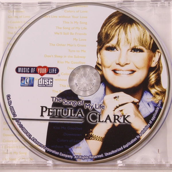 The Song of My Life Petula Clark CD 2005 Brentwood Records