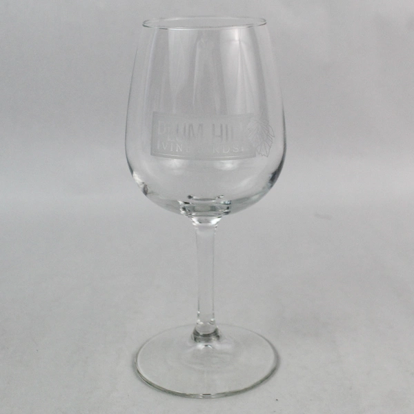 Lot of 2 Crystal Wine Tasting Glasses From Forest Grove Oregon Vineyards