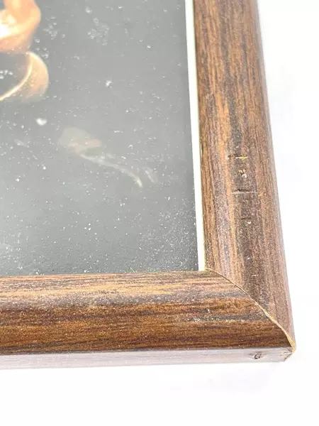 Framed 8x10 Autographed Pearl Bailey Photo in Brown Wood Frame
