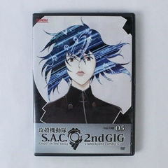 Ghost in the Shell Stand Alone Complex 2nd Gig Vol. 5 DVD Good Condition