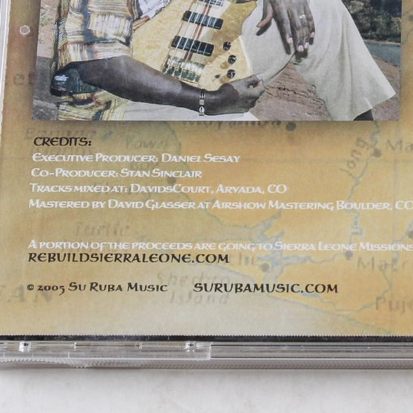 Daniel Bushrah Sesay Yu Nor De Chenj CD 2005 Su Ruba Music Pre-Owned