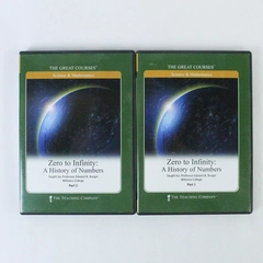 Zero to Infinity A History of Numbers 4-Disc DVD Set 24 Lectures 2007