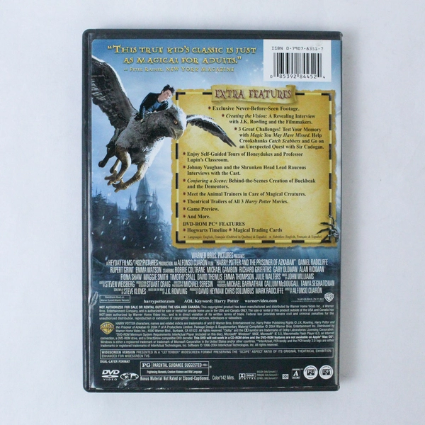 Harry Potter And The Prisoner Of Azkaban DVD 2-Disc Widescreen Good Condition