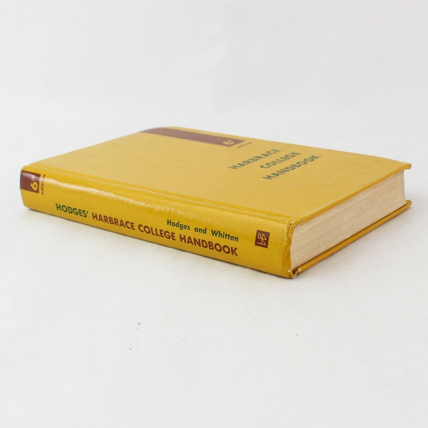 Harbrace College Handbook 6th Edition by Hodges & Whitten, 1967 - Good Condition