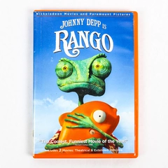 2011 DVD Rango Johnny Depp Widescreen Movies Pre-Owned 35483