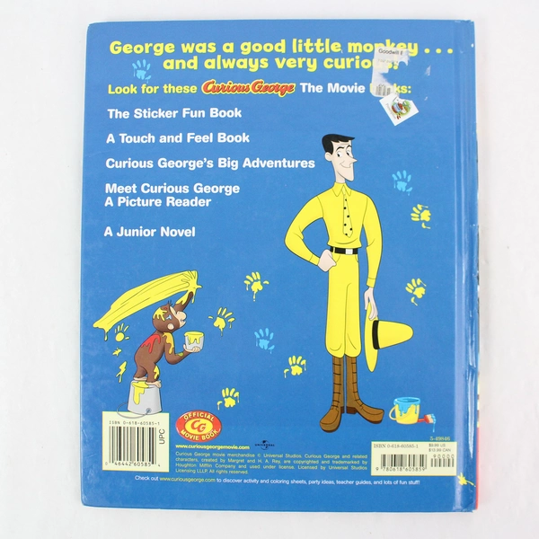 Curious George: The Deluxe Movie Storybook Colourful Kids Beginners