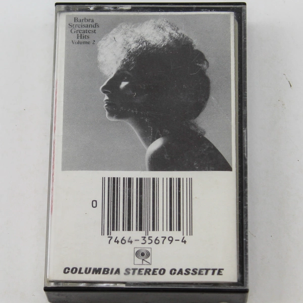 Barbra Streisand's Greatest Hits Vol 2 Cassette Tape 1978 CBS Pre-Owned