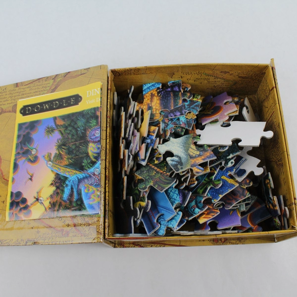 Dowdle Dinosaur Museum 100 Piece Jigsaw Puzzle 16" x 20"