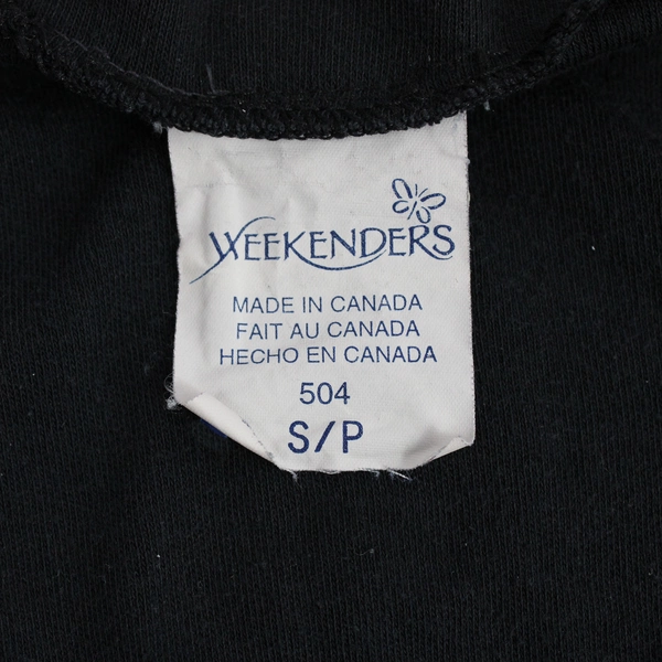 Weekenders V Neck Button Front Cardigan Black Size Small Cotton Blend