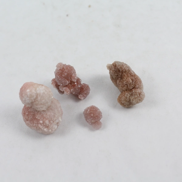 Approximately 145 Grams Sugar Apophyllite Crystal Specimens W/ Wicker Container