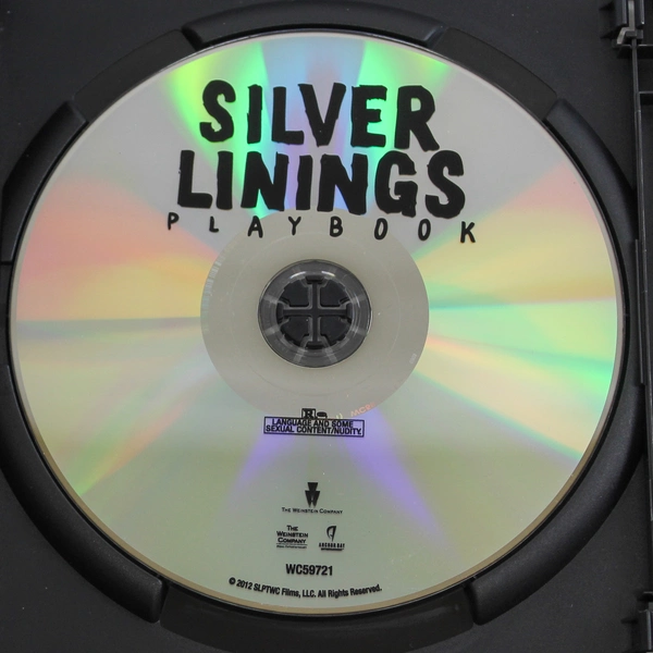 Silver Linings Playbook DVD 2013 Bradley Cooper Jennifer Lawrence Good Condition
