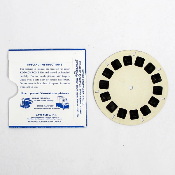 Vintage ViewMaster 691 Paramaribo & Natives of Surinam Slide Good Condition