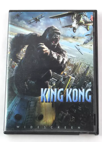 King Kong DVD Widescreen Naomi Watts Jack Black 2005 Universal Pre-Owned