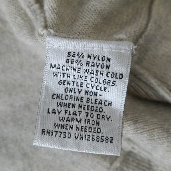 Mossimo Women's Open Front Cardigan Sweater Size Medium Beige 3/4 Sleeve