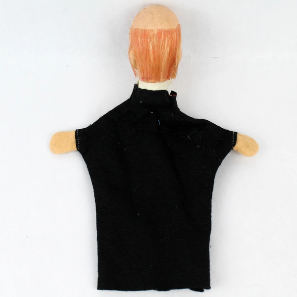 Vintage 1960s Kunstler ERI Hand Puppet Clown Hand Puppet Flawed