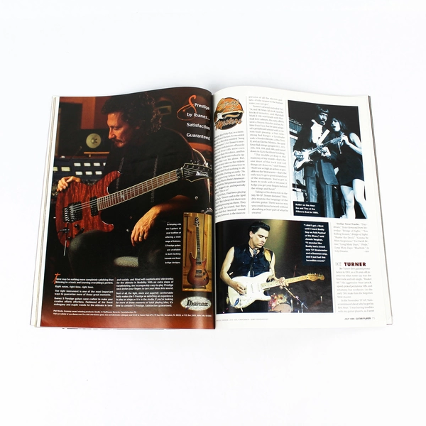 Guitar Player Magazine Vintage July 1999 Jimi Hendrix Stevie Ray Vaughan