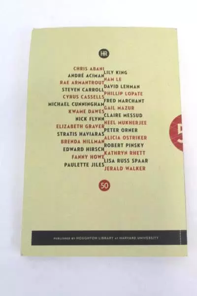 Harvard Review Number Fifty 50th Anniversary Harvard University