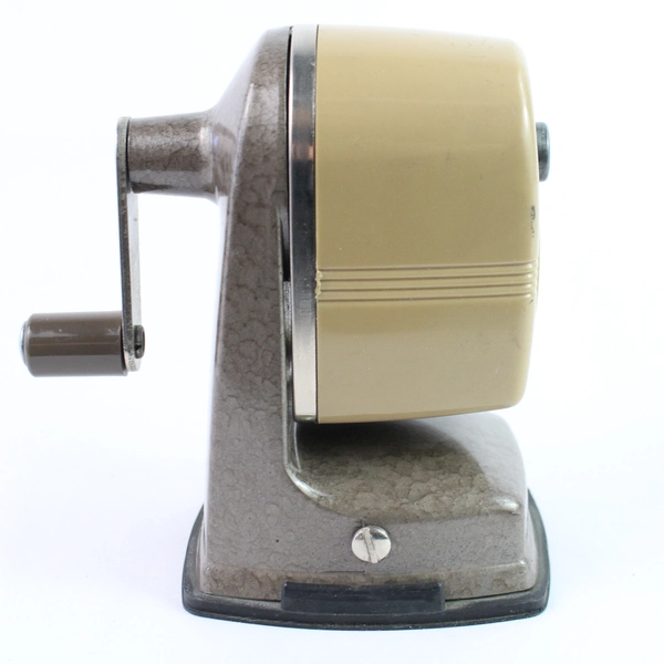 Vintage Apsco Vacu Base Table Desk Top Pencil Sharpener Suction Mounted