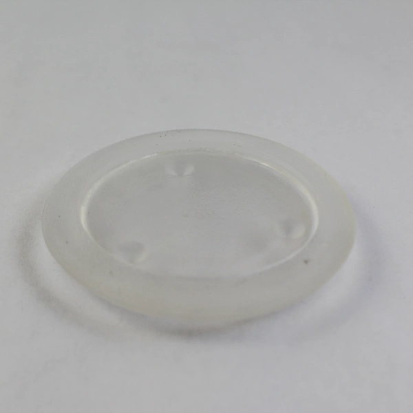 Set of 3 Frosted Glass Round Candle Holders 4" Diameter Home Decor