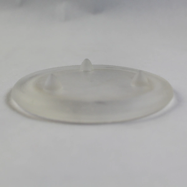 Set of 3 Frosted Glass Round Candle Holders 4" Diameter Home Decor