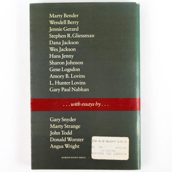 "Meeting the Expectations of the Land 1984 Paperback - Sustainable Agriculture"