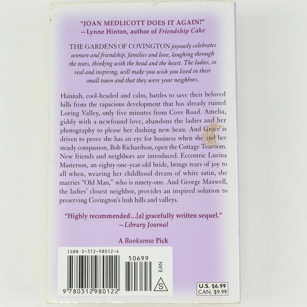The Gardens of Covington by Joan A. Medlicott 2002 Paperback - Good Condition