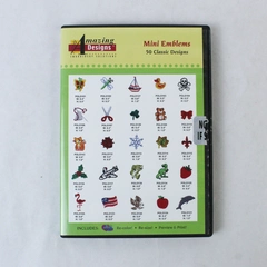 Amazing Designs Mini Emblems ADC-108 CD Rom - 50 Classic Designs