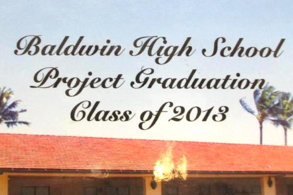 Baldwin High School Recipes & References Class of 2013 Graduation Project Book