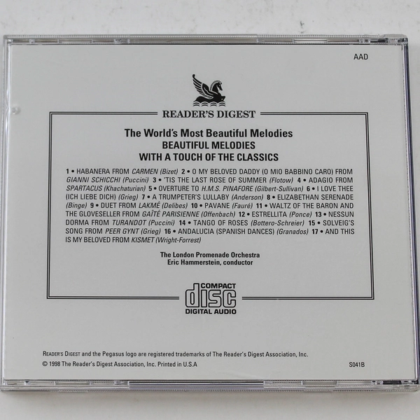 Beautiful Melodies With A Touch Of The Classics World's Most Beautiful Melodies
