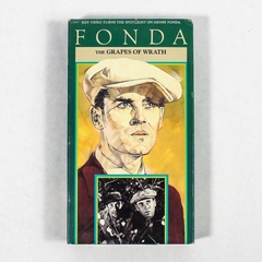 The Grapes of Wrath VHS 1988 Henry Fonda CBS FOX Docudrama Good Condition