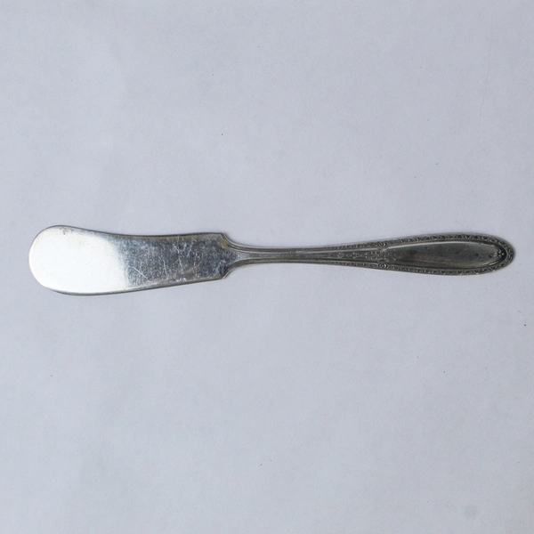 SEB EPNS Butter Spreader Knife Stainless Steel With Ornate Engravings