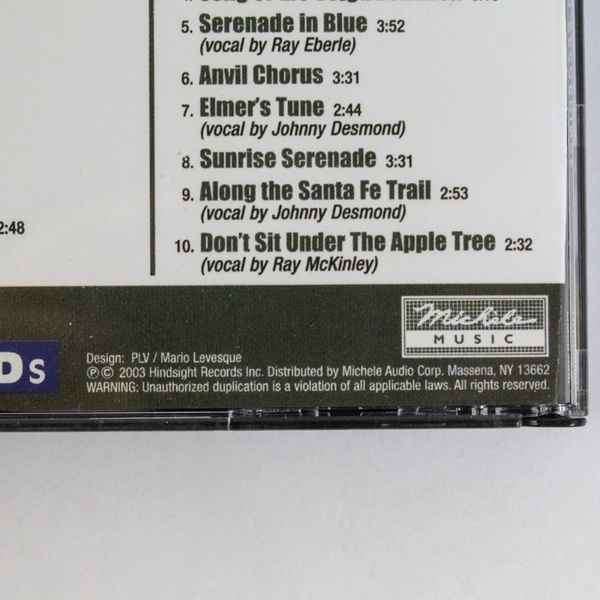 Glenn Miller Orchestra Best Of 2CD Set 2003 Michele Audio Good Condition