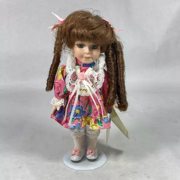 Collector's Choice Victorian Bisque Porcelain Doll By Barbara Collins With COA