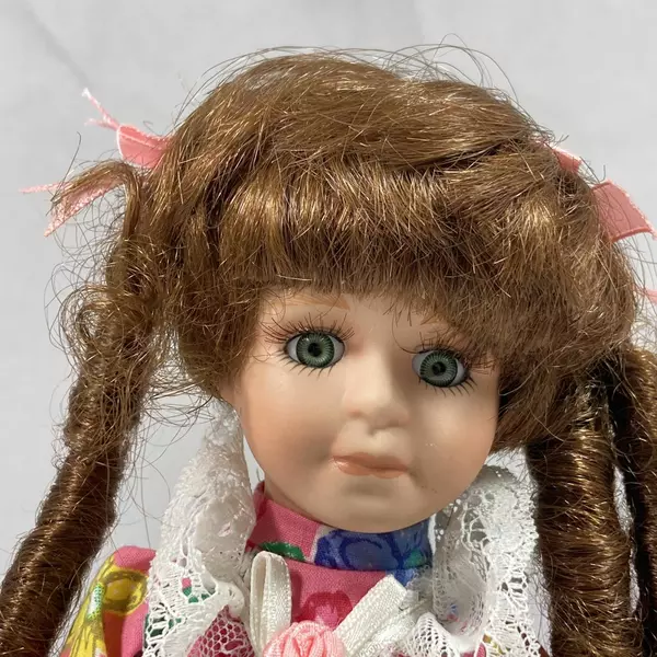 Collector's Choice Victorian Bisque Porcelain Doll By Barbara Collins With COA