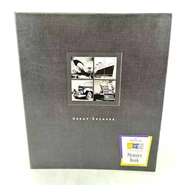 Hallmark Stories Great Escapes Travel Memory Book 3-Ring Photo Album