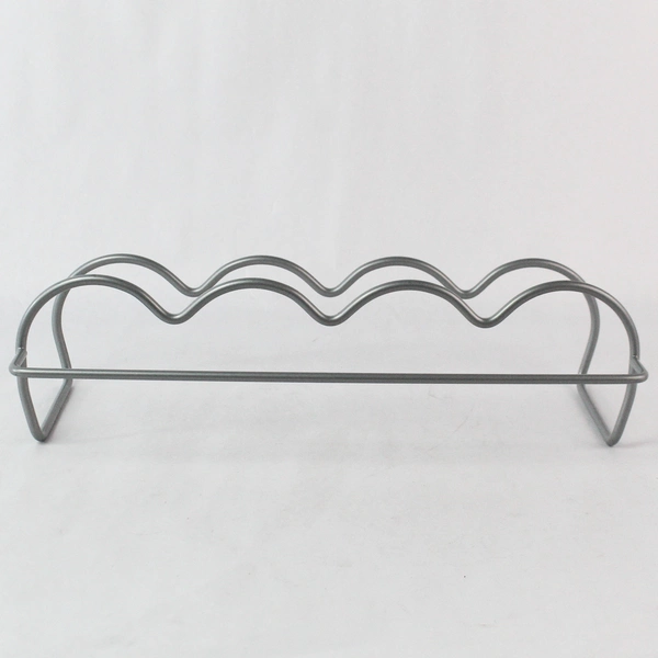 Cabinet Organizer Gray Can Wine Bottle Display Stand Holder