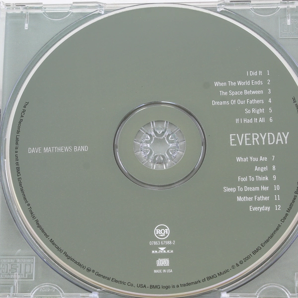 Dave Matthews Band 9CD 92001 RCA Records Good Condition