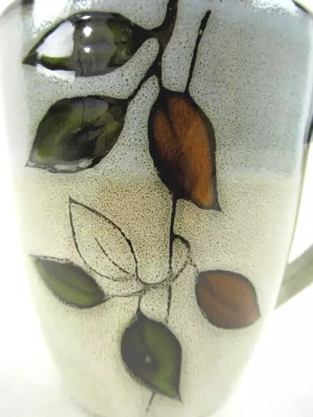 Pfaltzgraff Everyday Rustic Leaves Ceramic Coffee Mug Replacement Speckled Brown