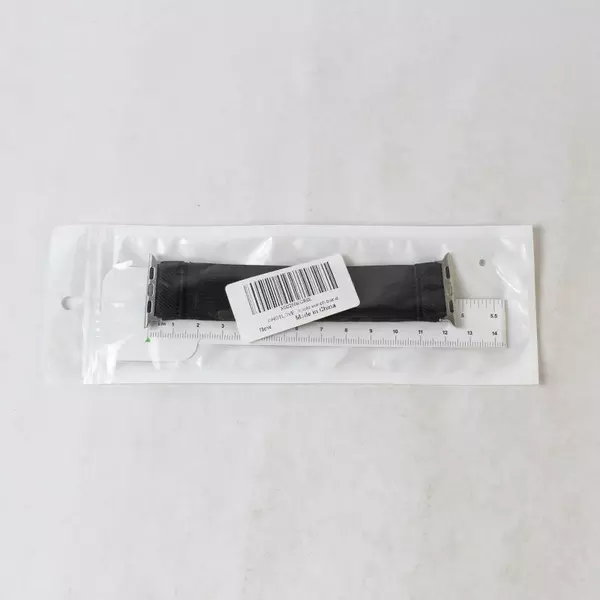 Black Stretchy Smart Watch Band for Apple Watch 5" - New in Package