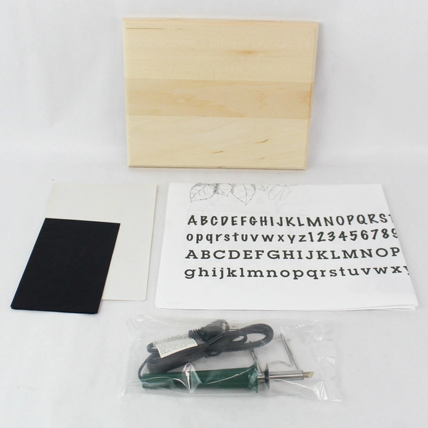 Walnut Hollow Ready Set Go Crafts-In-A-Box Woodburning Kit Woodburn Tool